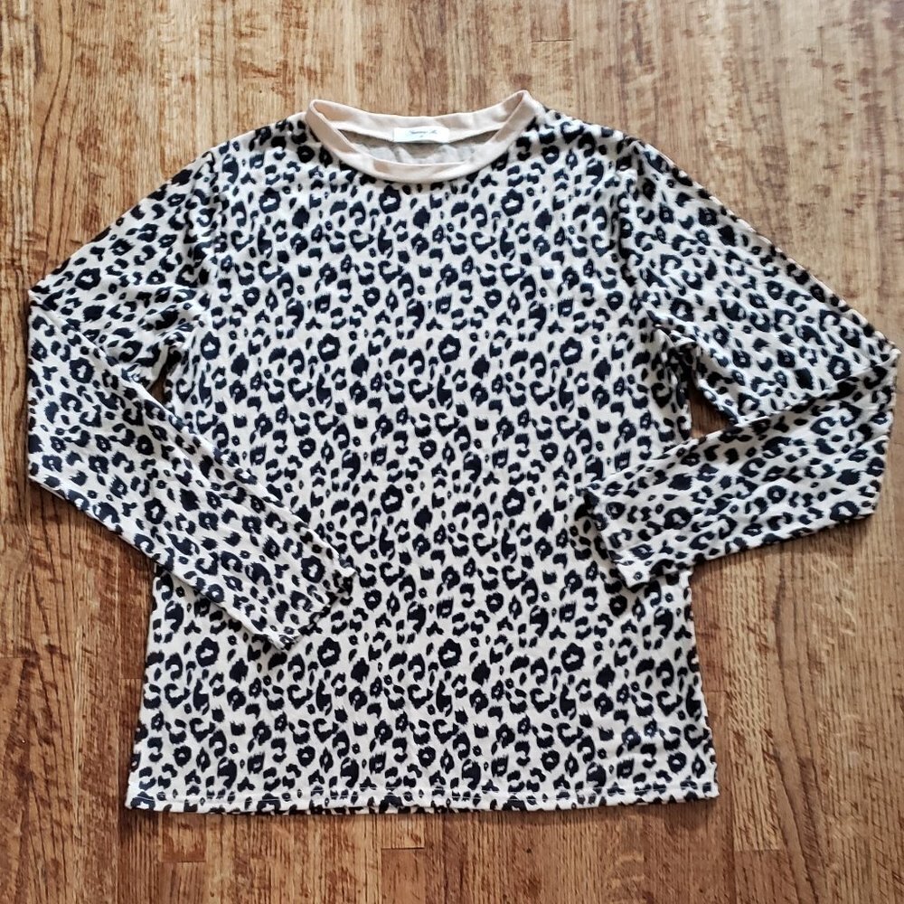 Blooming Jelly Cheetah Print Long Sleeve